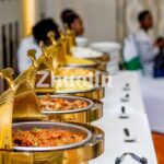 Chafing Dish inox rond de  6 litres