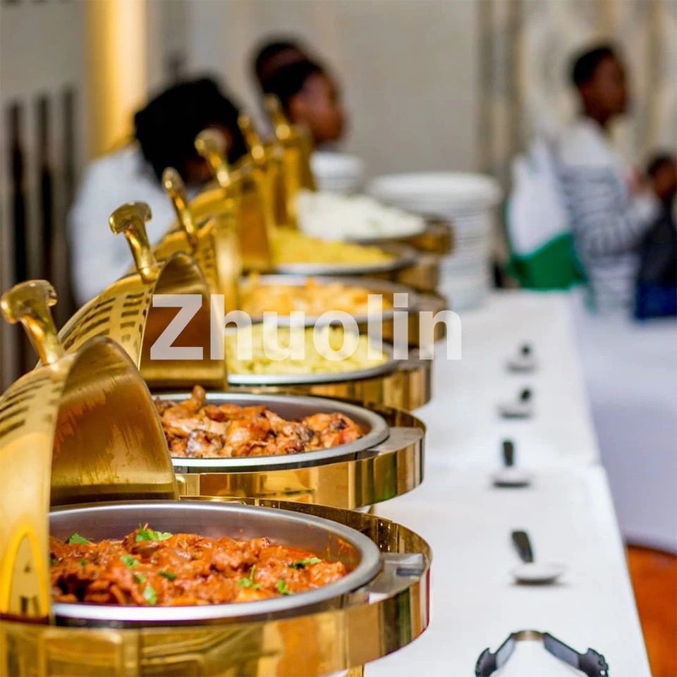 chafing-dish-inox-rond-de-6-litres.jpg Chafing Dish inox rond de 6 litres – Image 1