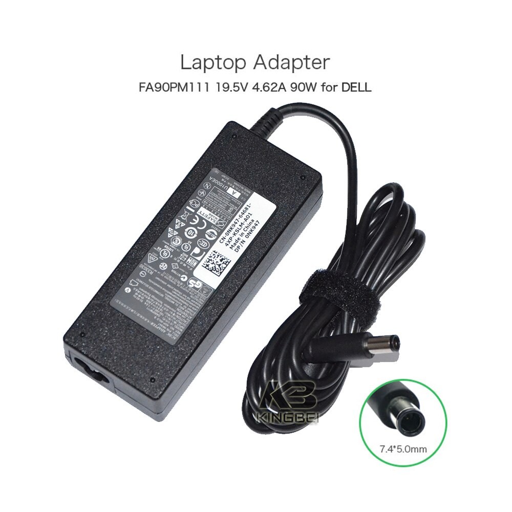 chargeur-dell-195v-462a-7450.jpg Chargeur Dell 19.5v 4.62A 7.4*5.0 – Image 1
