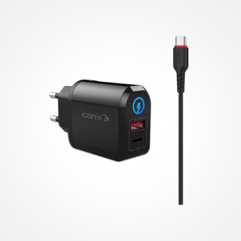 chargeur-usb-cmicro-iconix-ic-hc1028.jpg Chargeur USB-C/MICRO - ICONIX IC-HC1028 – Image 1