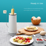 Chaudière à Oeufs, Cuiseur Automatique Électrique Œuf Frit Petit Déjeuner