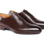 Chaussure de ville Richelieu en cuir - Marron foncé