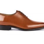 CHAUSSURE DE VILLE RICHELIEU EN CUIR - MARRON FONCÉ