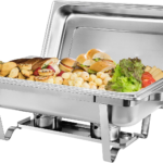 copy of Ensemble de buffet de réchaud pour serveur de restauration rectangulaire 2 Compartiments 11L