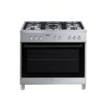 CUISINIERE NGO 5 FEUX 80x55 INOX NG8055SL
