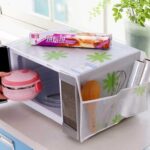 Décoration Micro-Ondes Couverture étanche 1pcs Double PocketsDust Coversrose
