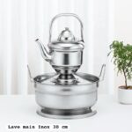Ensemble Lavabo traditionnel - lave main en INOX-KGV