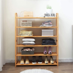Étagère de Rangement de Chaussures en bambou-15paires
