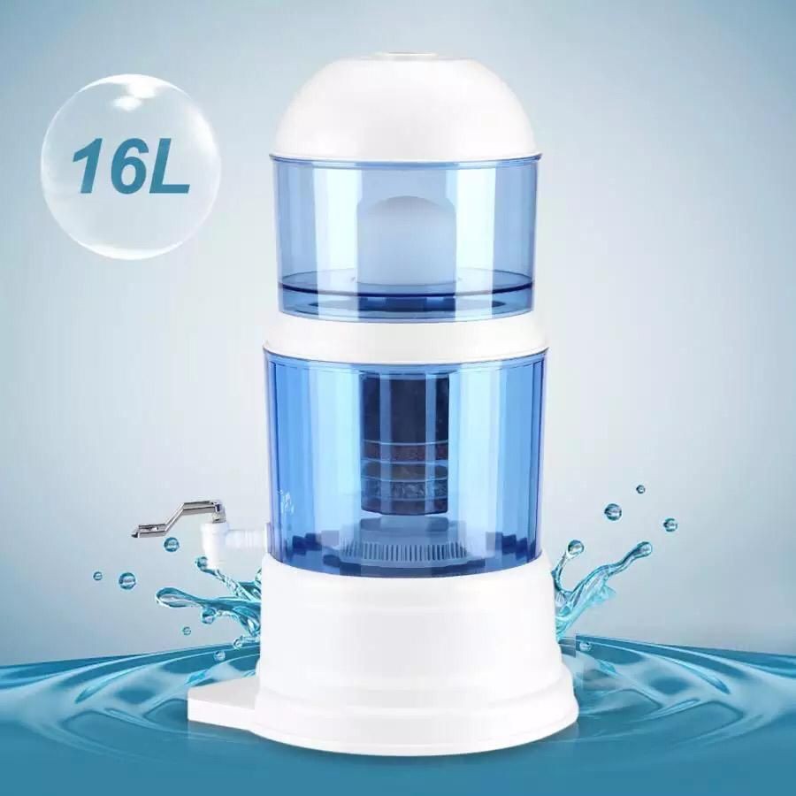 filtre-a-eau-16l-purificateur-d-eau-en-ceramique-carbone-mineral-purifier-le-systeme-de-filtration-du-distributeur-de-filtre.jpg Filtre à eau 16L, purificateur d'eau en céramique carbone minéral purifier le système de filtration du distributeur de filtre – Image 1