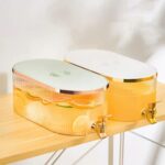 Fontaine avec robinet 3.5L , carafe à eau pour réfrigérateur-TSV