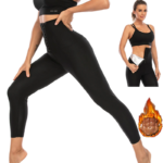Gaine combinaison,Pantalon de Sauna Amincissant pour Femme,Leggings de Sudation Thermo-Chauds pour le Ventre