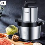 HACHOIR ÉLECTRIQUE MULTIFONCTION PROFESSIONNEL 6L CAPACITÉ 1000W