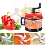 Hachoir Manuel grand format - Rouge