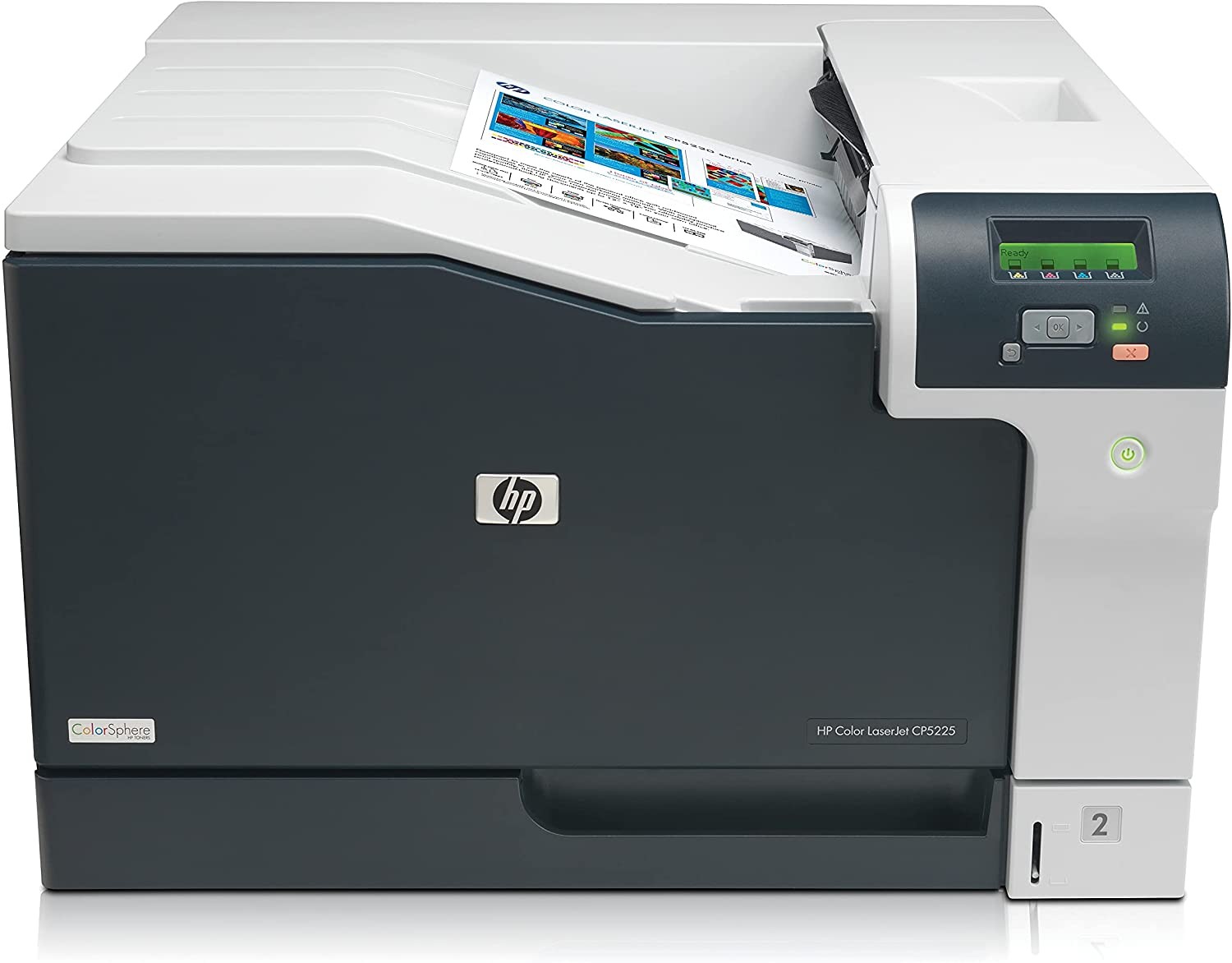 imprimante-hp-color-laserjet-cp5225n.jpg Imprimante HP Color LaserJet CP5225N – Image 1