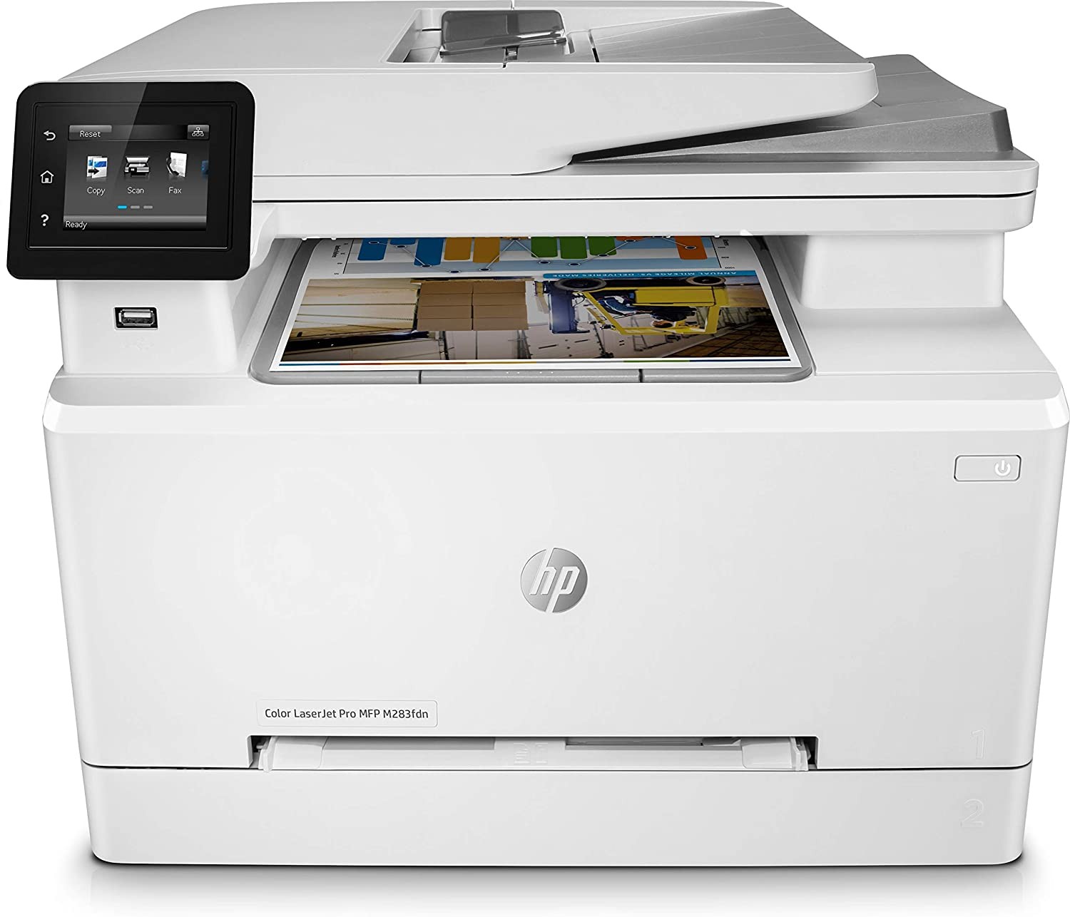 imprimante-hp-color-laserjet-pro-m283fdn.jpg Imprimante HP Color LaserJet Pro M283fdn – Image 1
