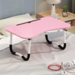 Lit pliant table ordinateur portable