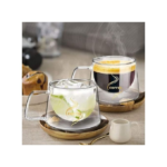 Lot de 2 Tasse à Café - Verres à Espresso à Double Paroi Résistant avec Poignée-GS
