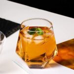 LOT DE 6 VERRES A LISERÉ