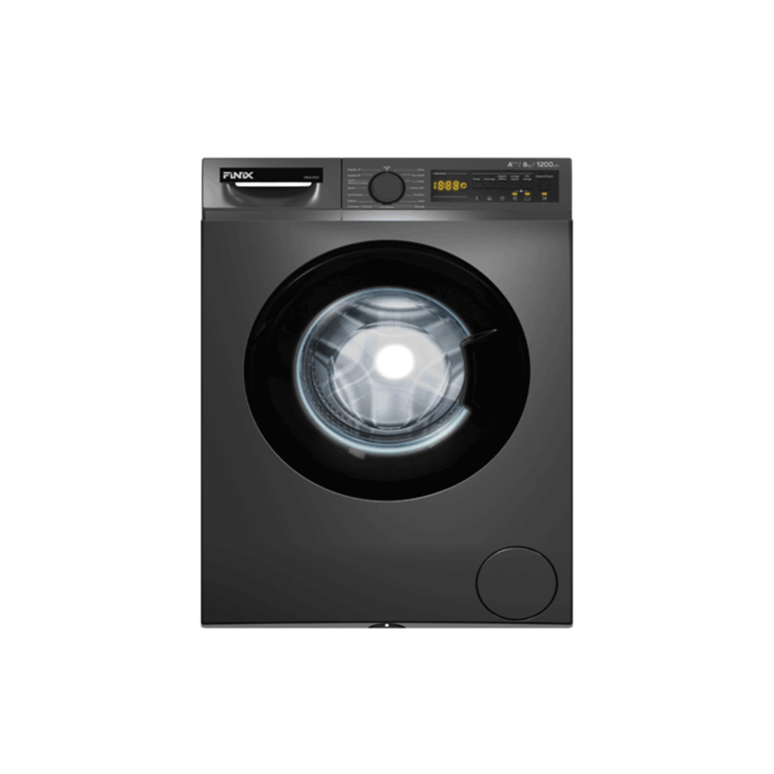 machine-a-laver-finix-12kg-inverter-silver-wm12kgt3.jpg MACHINE A LAVER FINIX 12KG INVERTER SILVER WM12KGT3 – Image 1