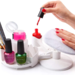 Manucure Pédicure DIY Home Salon Design Studio avec porte-accessoires pour vernis à ongles en gel et support
