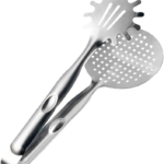 Pince En Acier Inoxydable Passoire 2 en 1 Filtre à Huile Alimentaire-FS