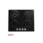 PLAQUE DE CUISSON ASTECH PL68GZ-60NO-MA 4 FEUX GAZ