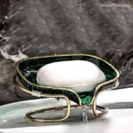 Porte-savon en forme de coquillage créatif