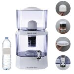purificateur d'eau, 8 systèmes de filtrage, Filtre en céramique, Carbone, de Pierres Naturelles ECO-3150