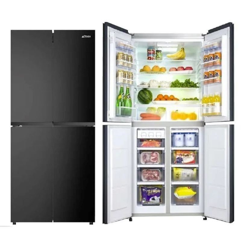 refrigerateur-astech-fss579fd-side-by-side.jpg Réfrigérateur ASTECH FSS579FD SIDE BY SIDE – Image 1