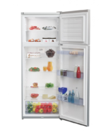 REFRIGERATEUR BEKO 2 PORTES NOFROST SILVER RDNE49X – Image 3