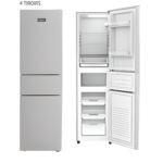 REFRIGERATEUR ENDURO RORMP246X COMBINE 4 TIROIRS 246 L INOX