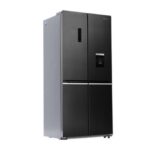 REFRIGERATEUR FINIX SIDE BY SIDE 620 LITRES 4 PORTES NOFROST AVEC FONTAINE GRIS 620