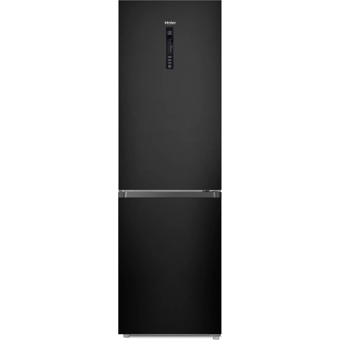 refrigerateur-haier-combine-3-tiroirs-noir-hdr-3619fnpb.jpg REFRIGERATEUR HAIER COMBINE 3 TIROIRS NOIR HDR 3619FNPB – Image 1