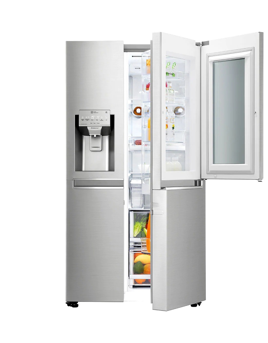 refrigerateur-lg-gcx247-cqvv-side-by-side-knock-knock.jpg REFRIGERATEUR LG GCX247 CQVV SIDE BY SIDE KNOCK KNOCK – Image 1