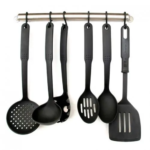 Set 6 Ustensiles de Cuisine - Noir