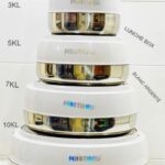 Set de 4 bols isothermes FengtiAnli Bols isothemes 24H Lunchbox INOX blanc