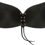 Soutien-gorge push-up invisible sans bretelles avec cordon de serrage pour femme-CIB