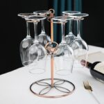 Support de verre à pied Casse Verre en bronze