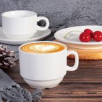 Tasse porcelaine par 6pcs