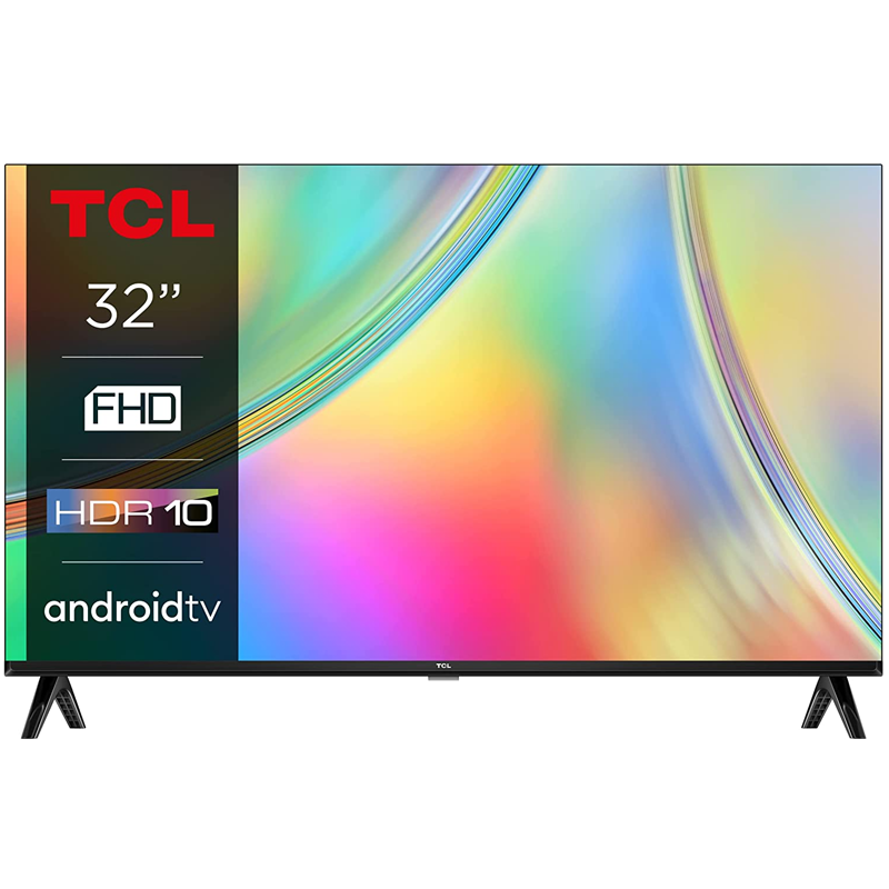 televiseur-smart-tv-tcl-32-pouces-android-4k-32s5400af.png TELEVISEUR SMART TV TCL 32 POUCES ANDROID 4K 32S5400AF – Image 1