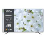 TELEVISEUR SMART TV WOW 75 POUCES WA75SU7200C3 4K UHD