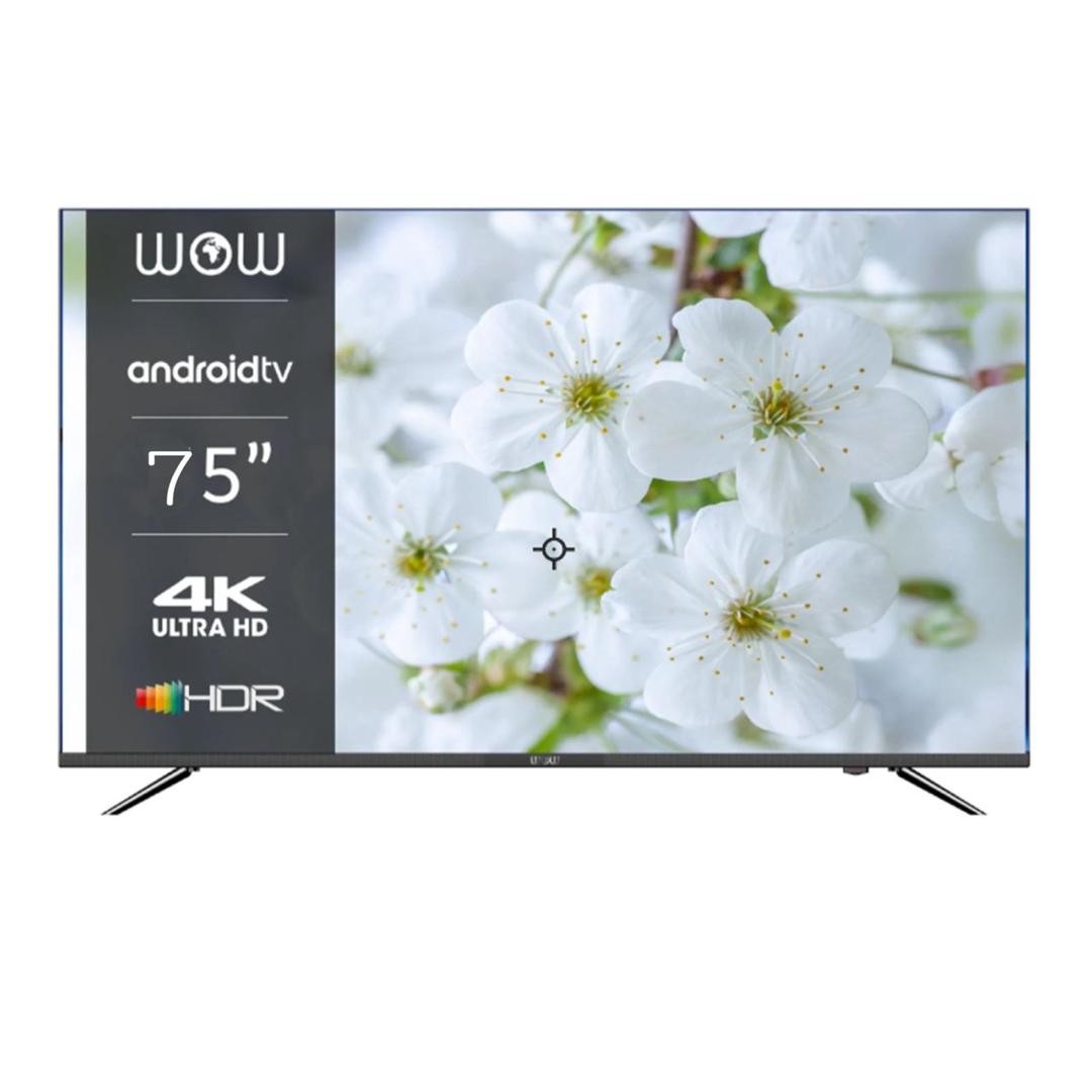 televiseur-smart-tv-wow-75-pouces-wa75su7200c3-4k-uhd.jpg TELEVISEUR SMART TV WOW 75 POUCES WA75SU7200C3 4K UHD – Image 1
