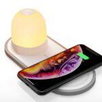 Veilleuse LED Vierex VE-W003 avec chargeur sans fil