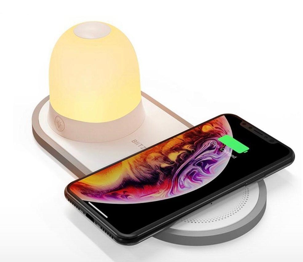 veilleuse-led-vierex-ve-w003-avec-chargeur-sans-fil.jpg Veilleuse LED Vierex VE-W003 avec chargeur sans fil – Image 1