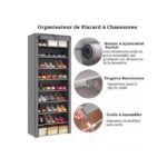 Porte-chaussures Organisateur Pour Chaussures Avec 9 étagères – Image 2