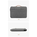 Sac ordinateur portable 15 Pouces Noir/Gris/Bleu SHENG BEIER 803 – Image 5