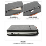 Sac ordinateur portable 15 Pouces Noir/Gris/Bleu SHENG BEIER 803 – Image 2