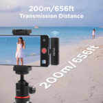 Système de micro cravate sans fil ultracompact pour 4 personnes BOYA BY-V4D – Image 5