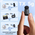 Système de micro cravate sans fil omnidirectionnel BOYA Mini-12 – Image 5