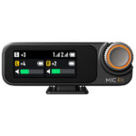 Microphone pour professionnel - écran OLED 1" - réduction intelligente du bruit - portée 250m - stockage interne 8 Go - fixation magnétique - autonomie 18 heures - boitier de recharge – Image 3